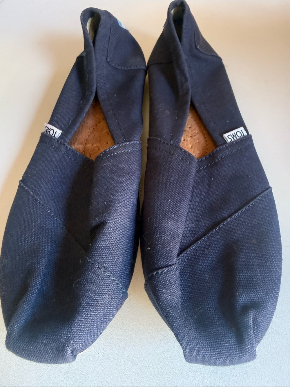 Toms Men's Slip-On Canvas Loafers - Dark Blue